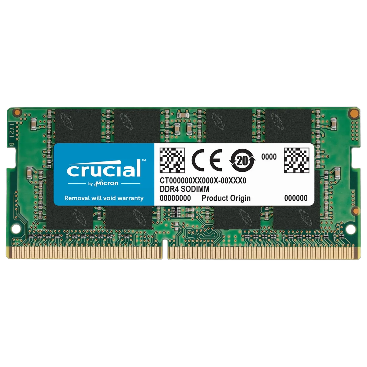 Crucial SO-DIMM 16Go DDR4 3200 CT16G4SFRA32A — vue 1