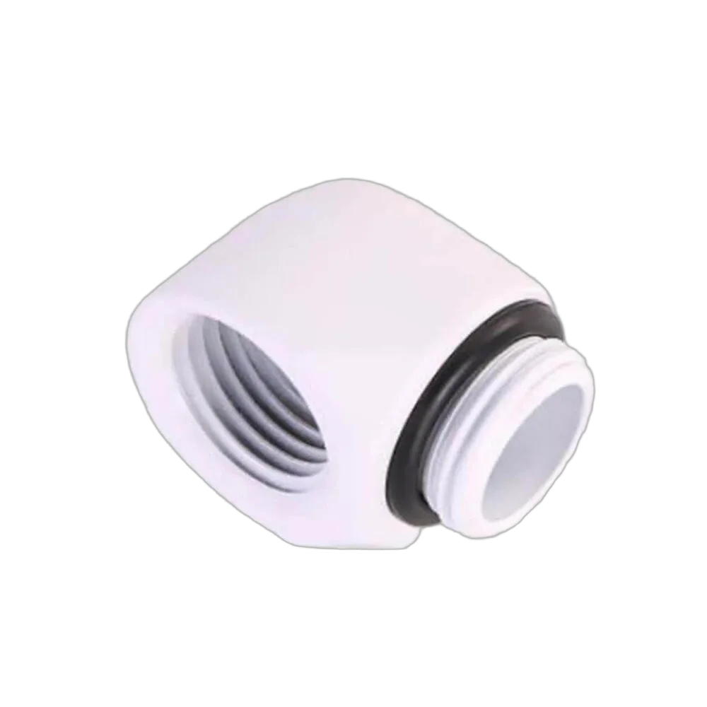 CONSTRUCTEUR Fitting Male/femelle 90° blanc - 14mm — vue 1