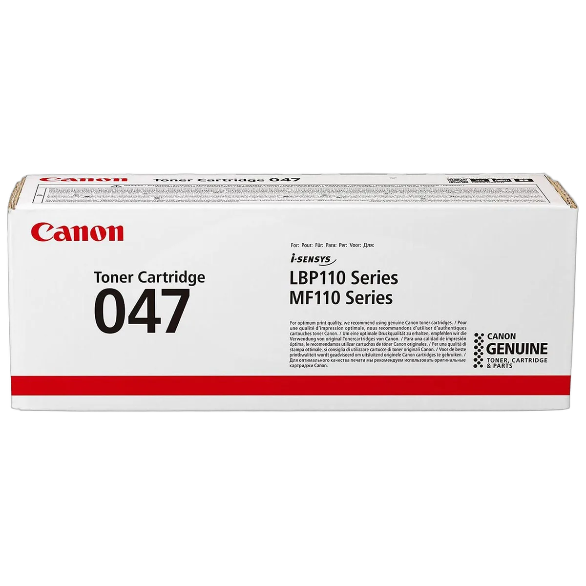 Canon Toner Noir 047 1600 Pages - 2164C002 — vue 2