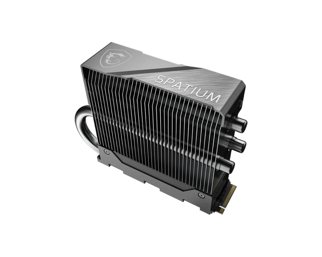 MSI Spatium M580 4To M.2 — vue 3