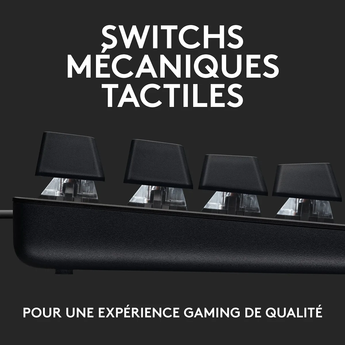 Logitech G413 TKL SE - Mécanique - Filaire - Noir — vue 5