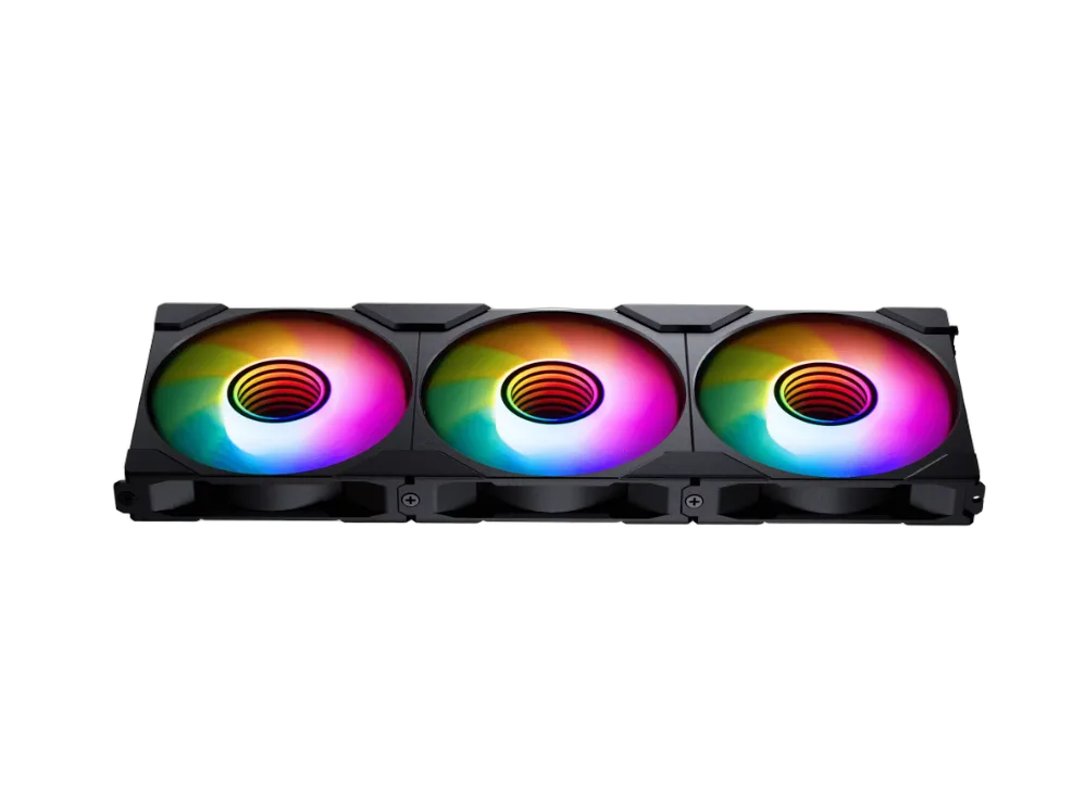 Phanteks M25 Gen2 PWM Reverse Airflow Noir 120mm D-RGB — vue 4