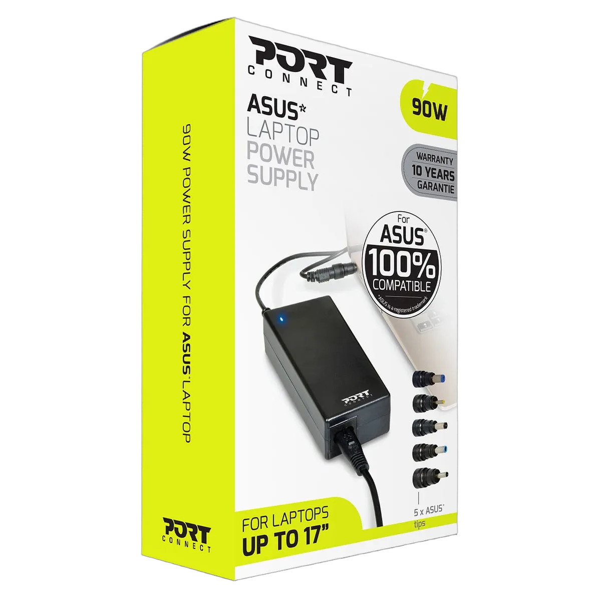 Port Chargeur secteur 90W ASUS - 5 embouts — vue 2