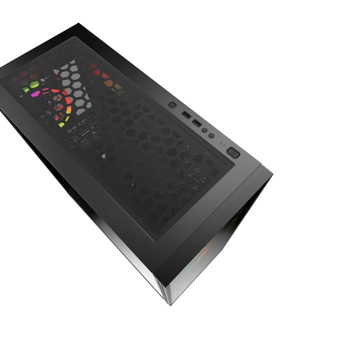 M.RED BLACK DESTROYER Gamma-G - ARGB - MT/ATX — vue 3