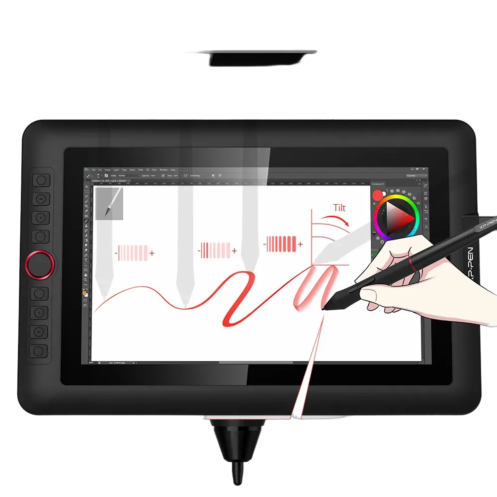 XPPEN Artist 13.3 Pro V2 - 5080LPI 13.3" Noir — vue 5