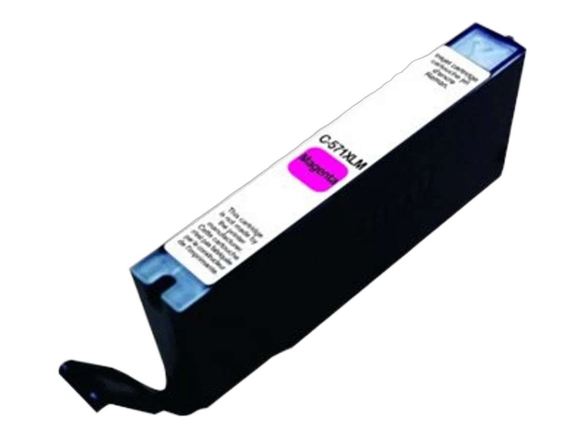 Compatible Canon Cartouche CL-571XLM Magenta — vue 1