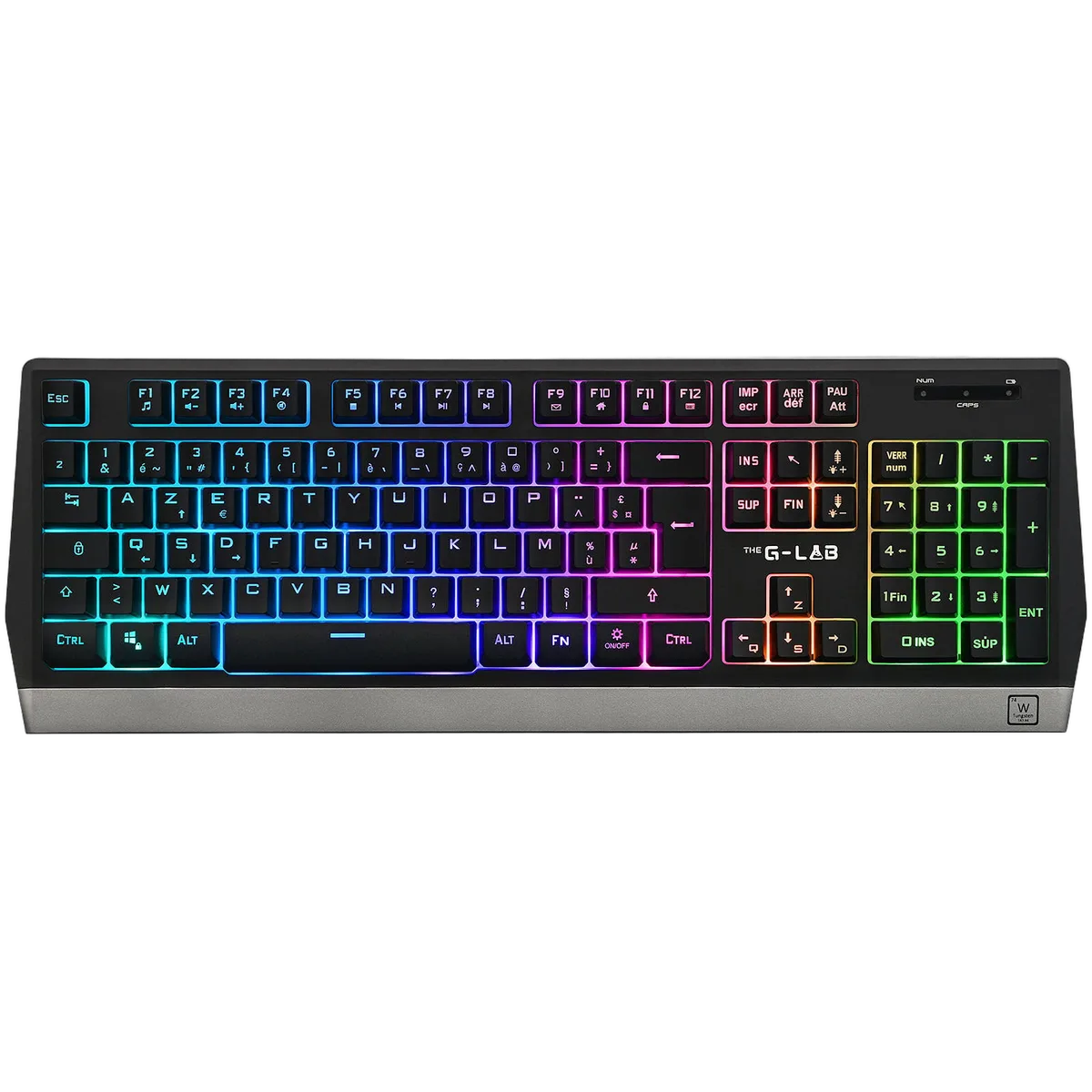 The G-LAB Combo Tungsten - Souris/clavier/sans fil/RGB — vue 4