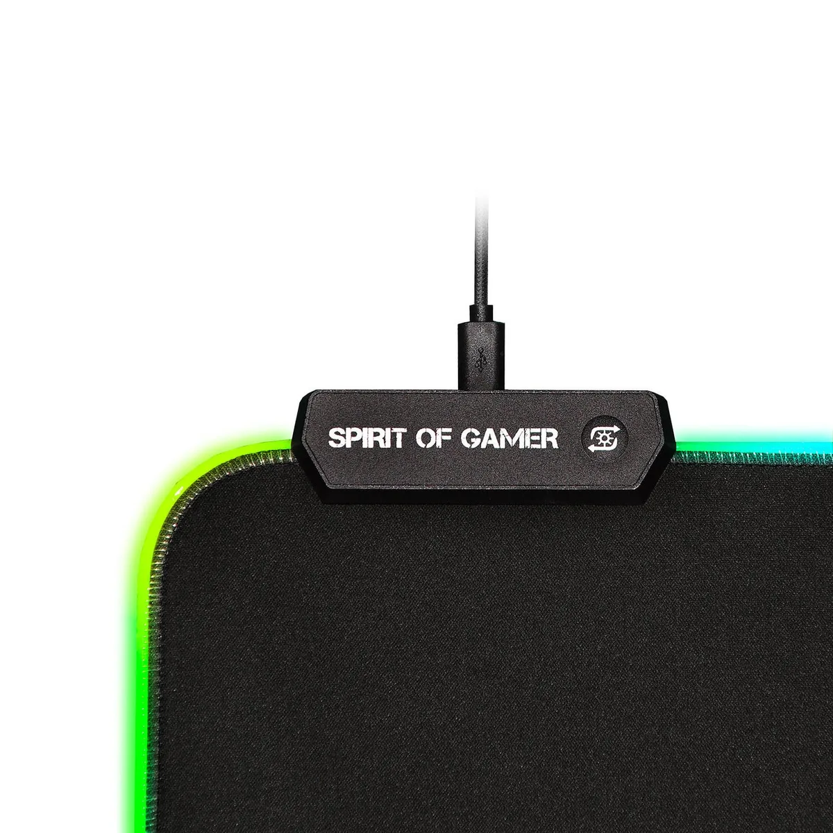 Spirit Of Gamer Skull - M - RGB - Noir — vue 2