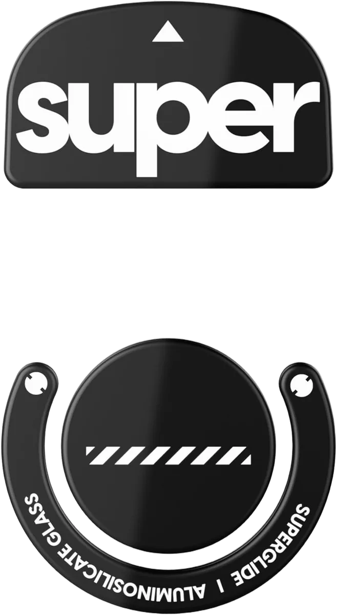 SuperGlide Patins Verre V2 - Logitech GProX Superlight - Noir — vue 1