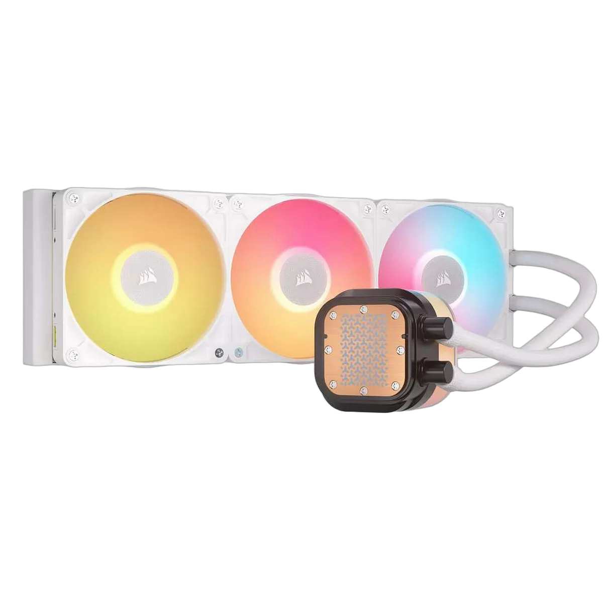Corsair iCUE LINK TITAN 360 RX LCD Blanc AIO/360mm — vue 2