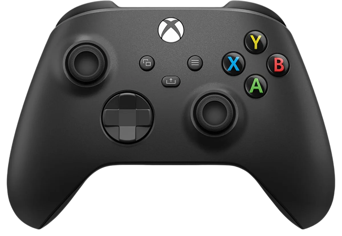 Microsoft Manette Xbox + Cable USB-C - Carbon Black — vue 1
