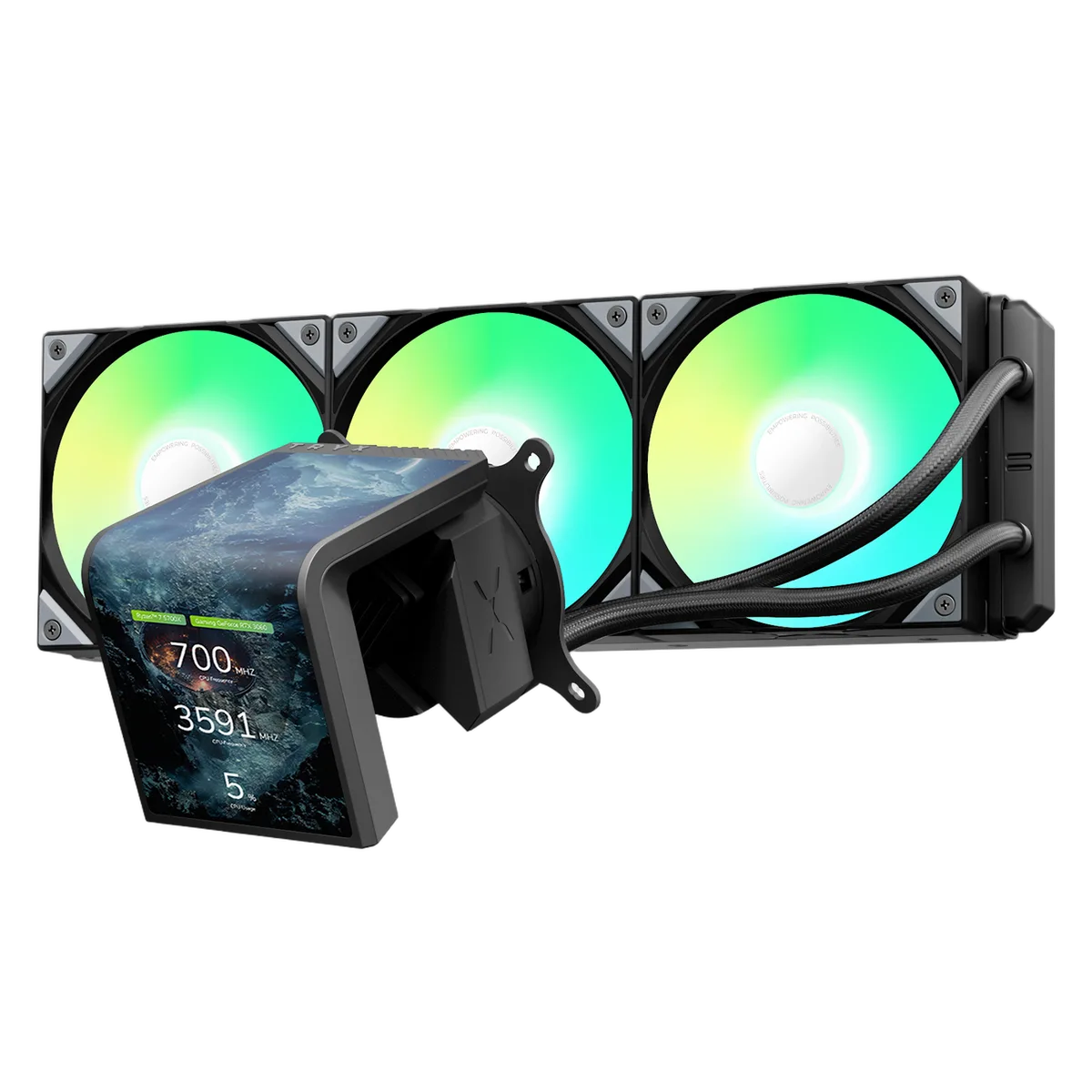 TRYX PANORAMA SE ARGB 360 - Noir — vue 2