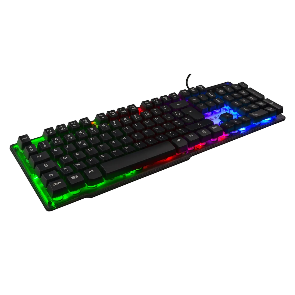 The G-LAB Keyz Neon - Membrane - Filaire - RGB - Noir — vue 2