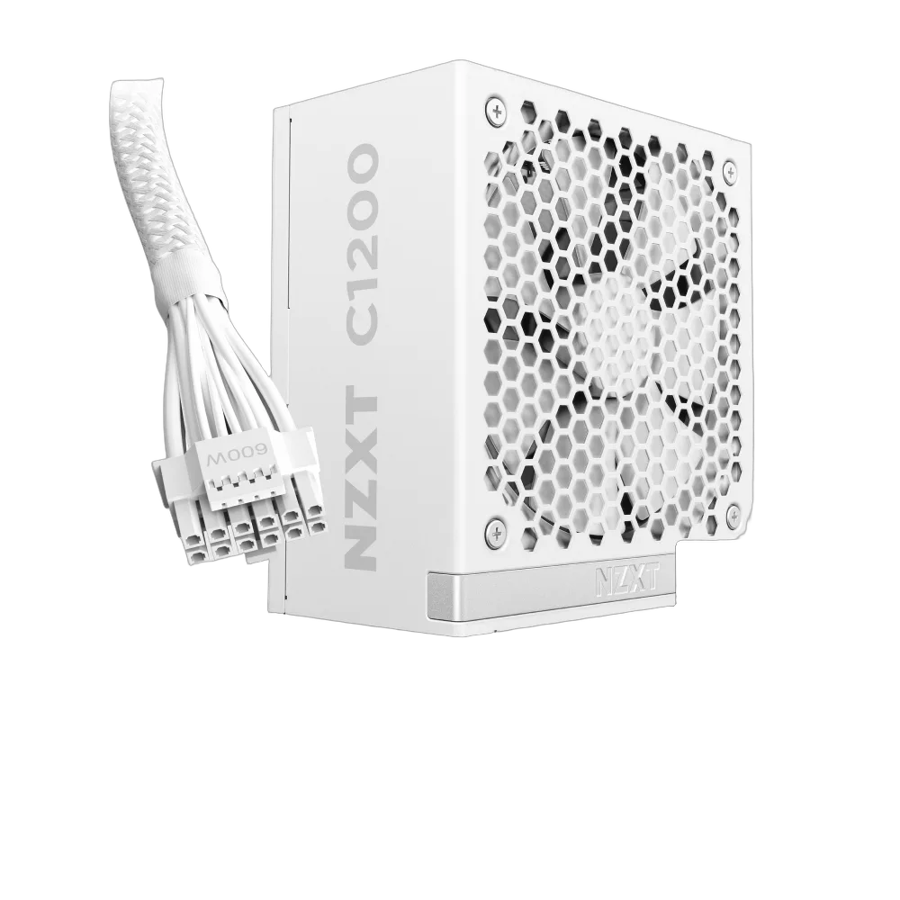 NZXT ATX 1200W - 80+ Gold - C1200 Blanc — vue 10