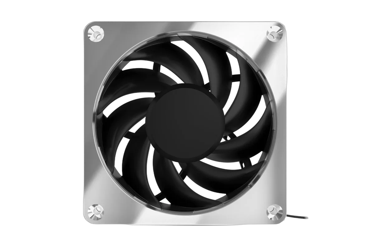 Alphacool Apex Stealth Metal 120mm - 2000rpm Chrome — vue 1