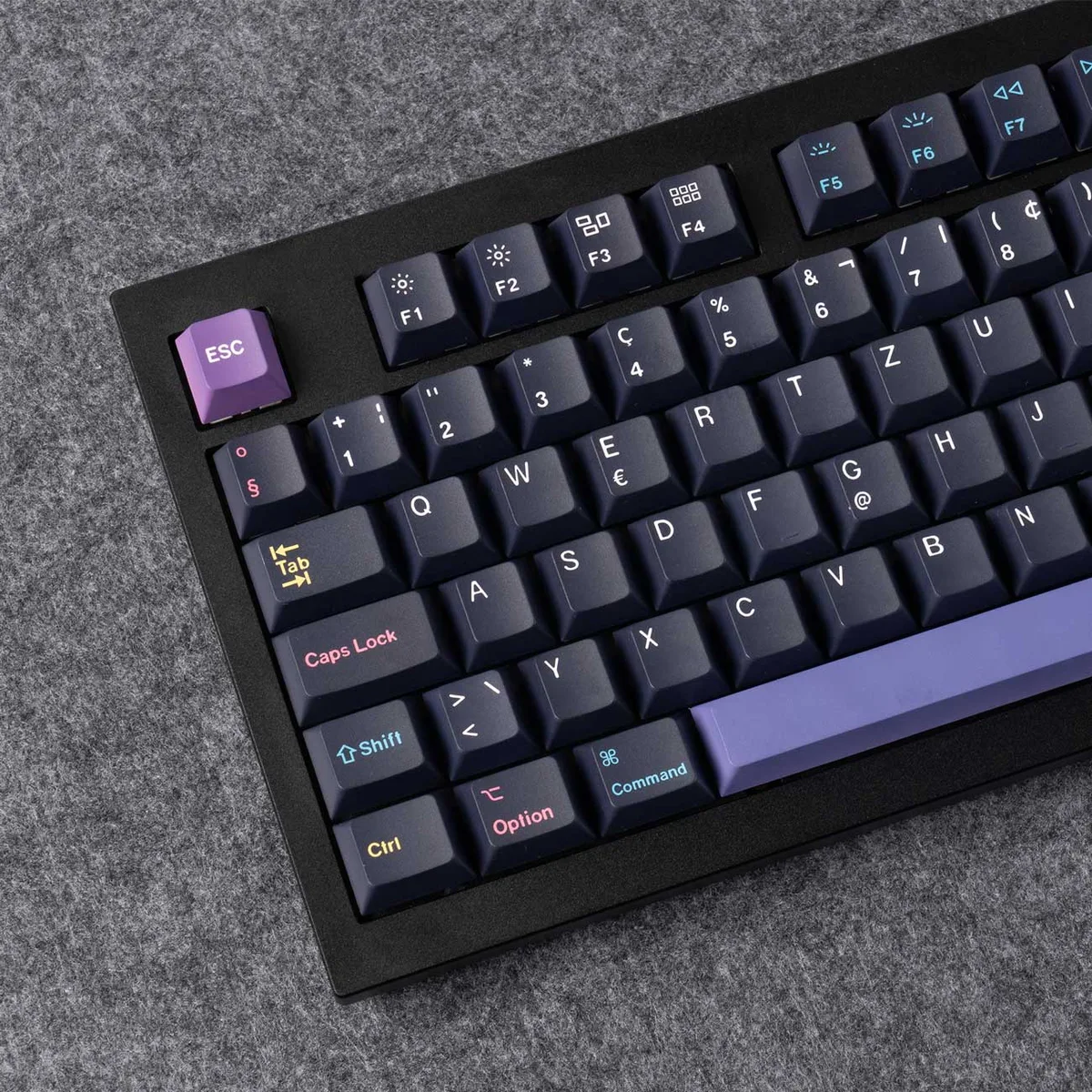Keychron Set de touches - Développeur - Complet/ISO-FR/PBT — vue 3