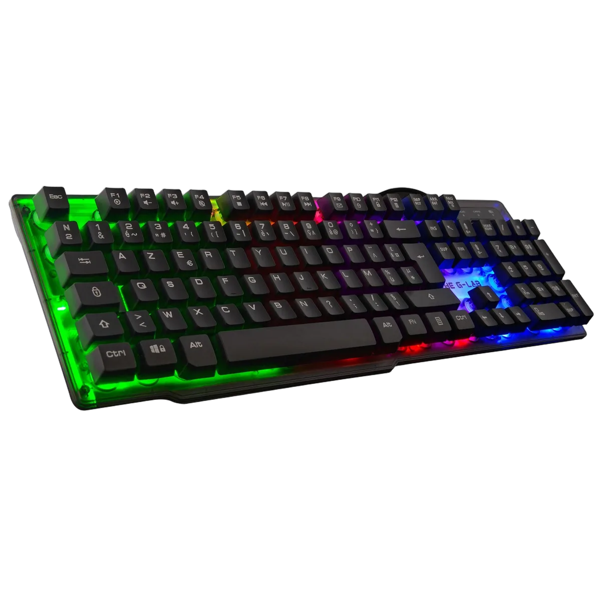 The G-LAB Keyz Neon - Membrane - Filaire - RGB - Noir — vue 3