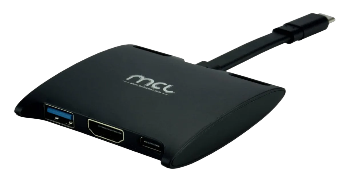 MCL Samar Station d’accueil 3 ports USB-C 3.1 — vue 1