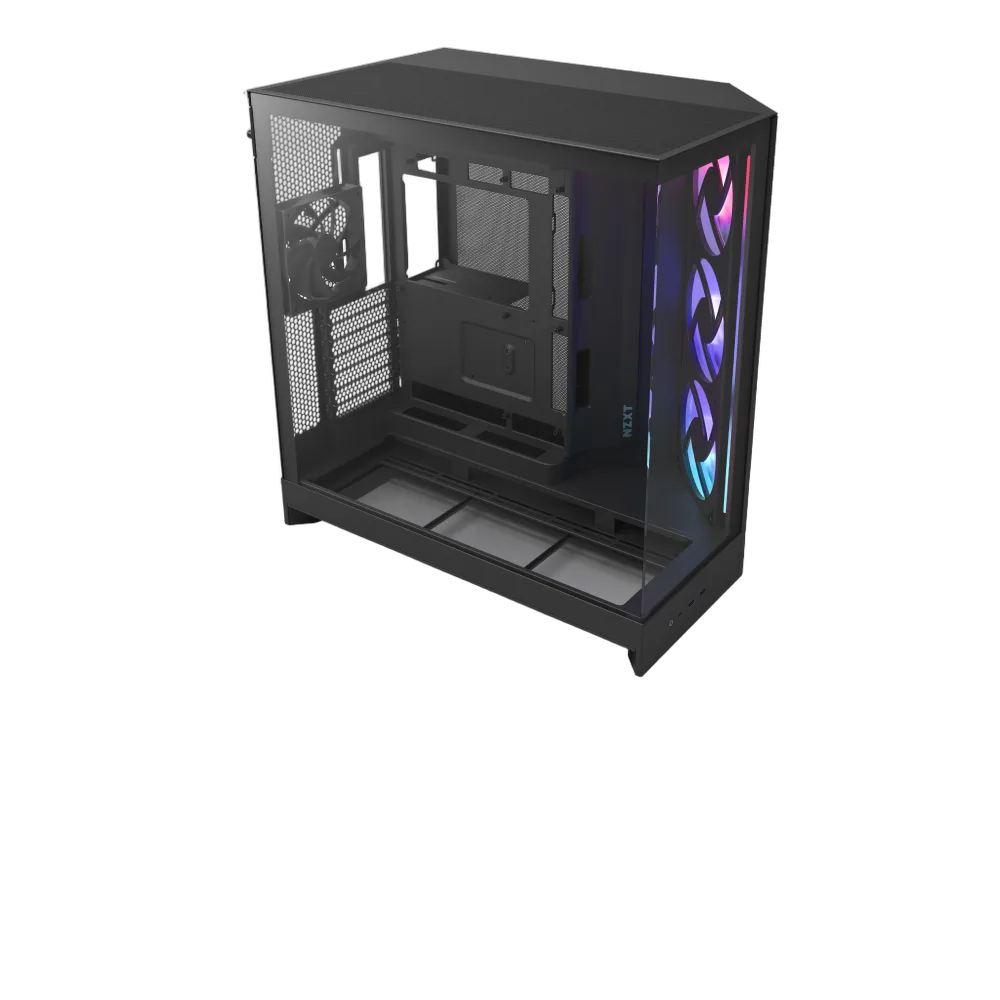 NZXT H9 Flow RGB Noir - MT/Sans Alim/E-ATX — vue 8