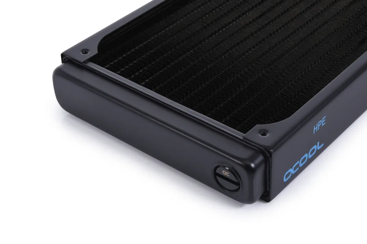 Alphacool Radiateur HPE-30 Cuivre - 360mm Blanc — vue 4