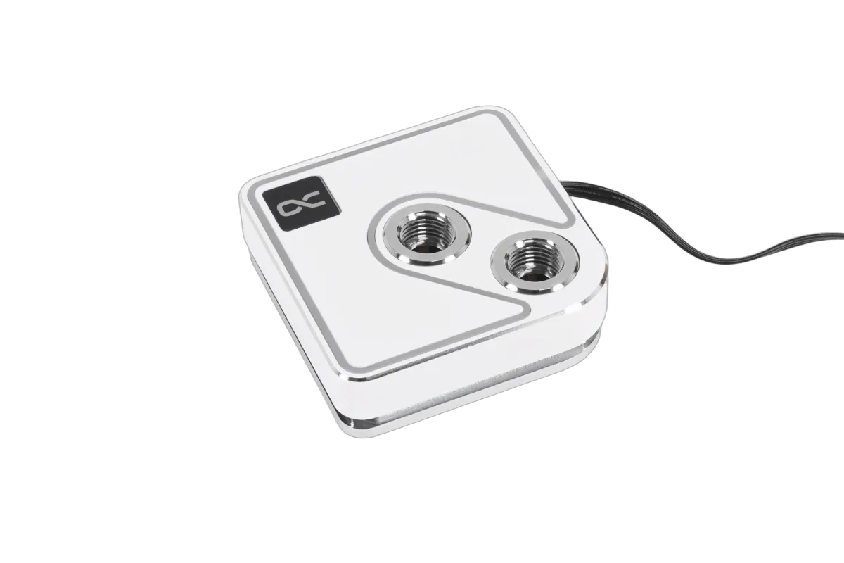 Alphacool Core 1 Aurora White ARGB — vue 1