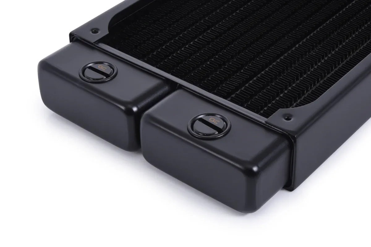 Alphacool Radiateur HPE-30 Cuivre - 360mm Blanc — vue 3