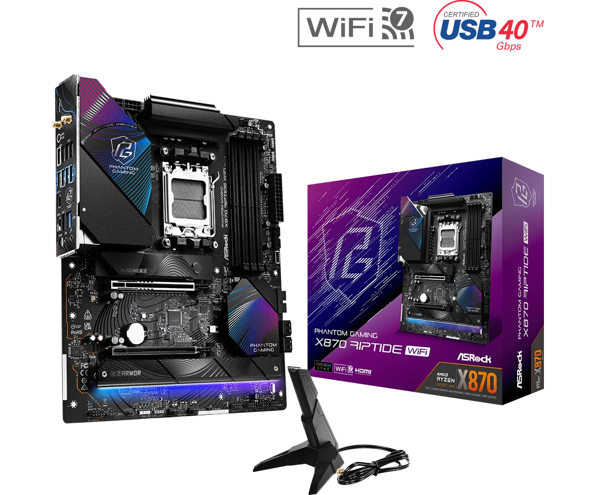 ASRock X870 RIPTIDE WIFI-Seconde Vie — vue 1