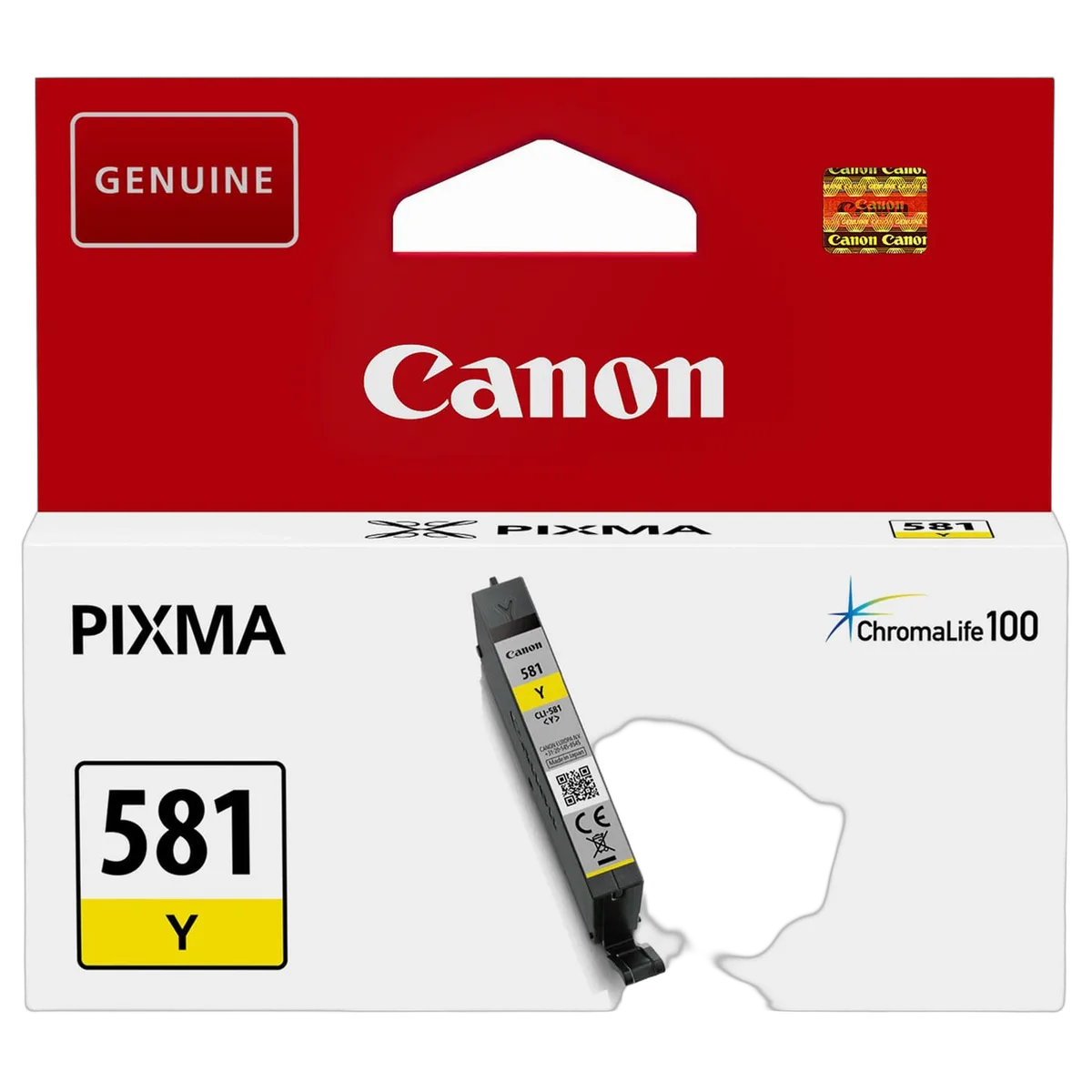 Canon Cartouche Jaune CLI-581 Y - 2105C001 — vue 1