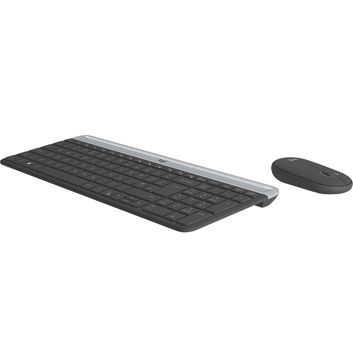 Logitech MK470 Graphite - Slim Wireless Combo — vue 4