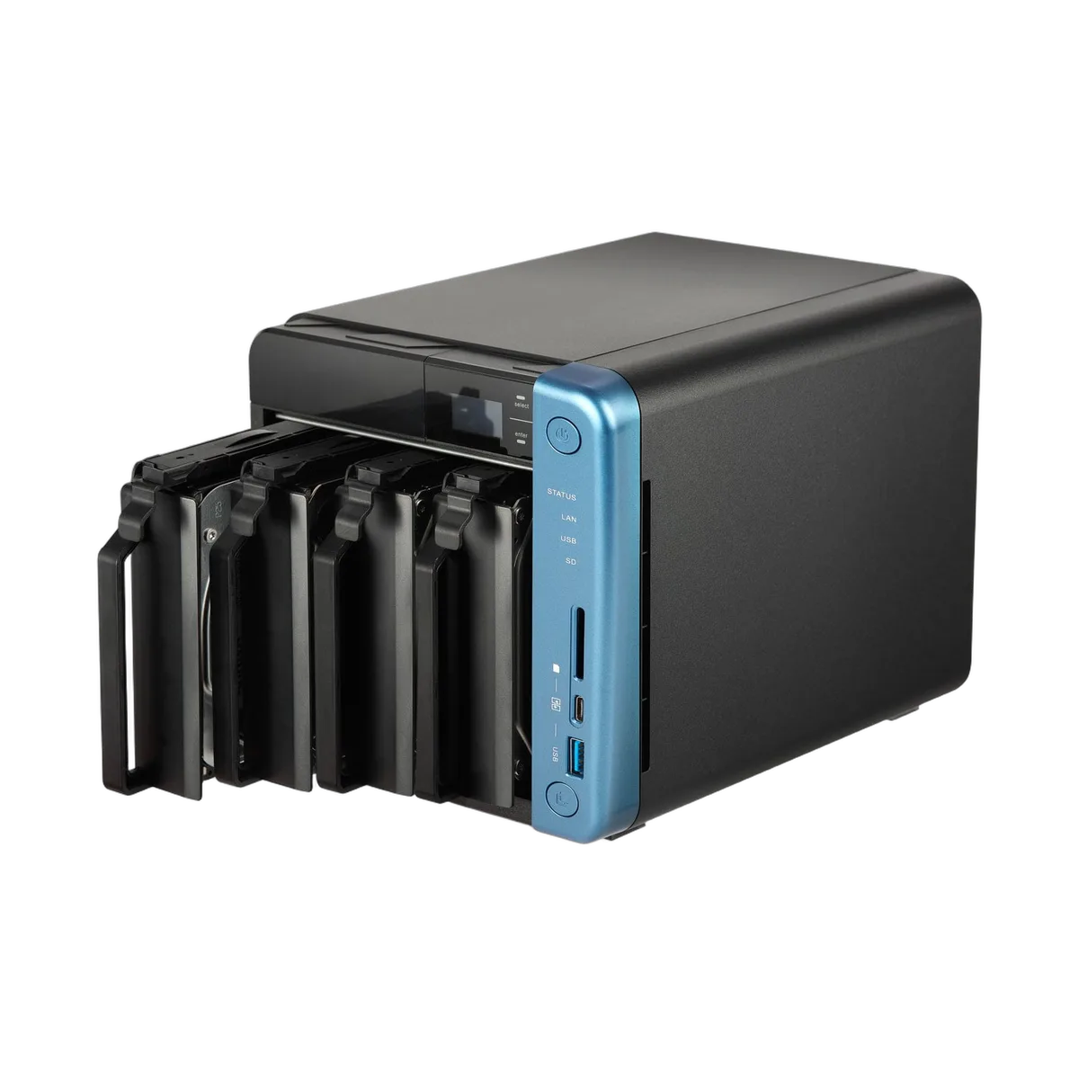 Qnap TS-453B-8G - 4 HDD — vue 3