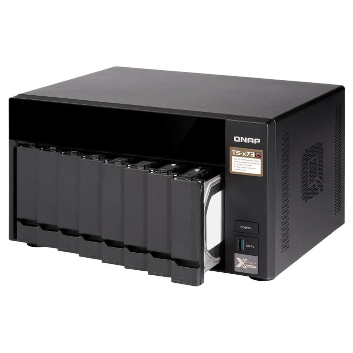 Qnap TS-873-8G - 8 HDD — vue 3