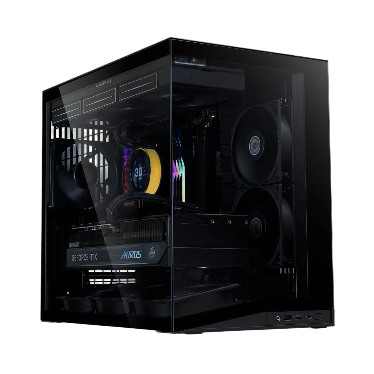 Lian-Li O11D Mini V2 Flow Noir - mT/Sans Alim/ATX — vue 2