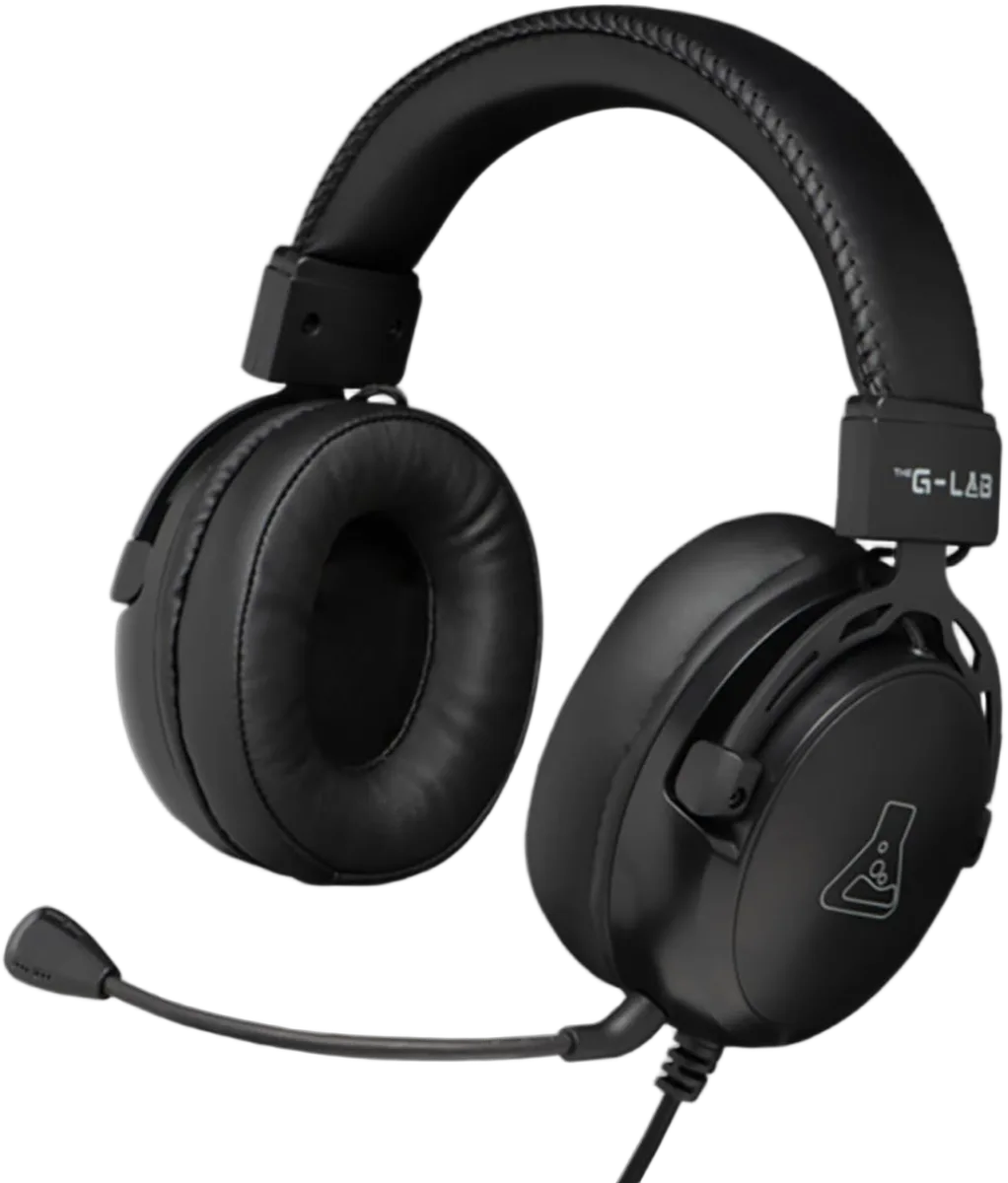 The G-LAB KORP-TITANIUM - Noir/Filaire/Stéréo — vue 1