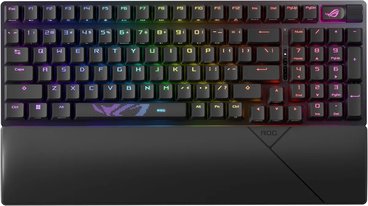 Asus ROG Strix Scope II 96 RX - Optique - Sans-Fil - RGB - Noir — vue 1