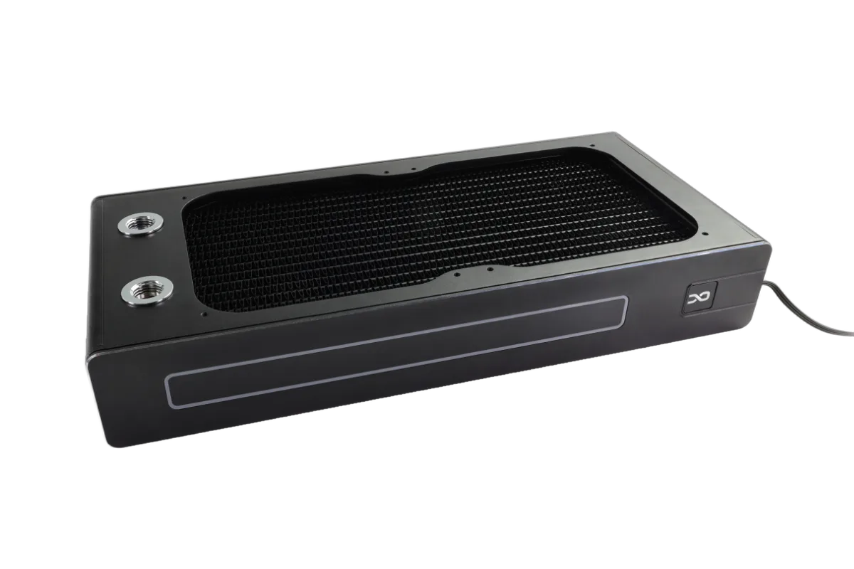 Alphacool Core XT45 Full Copper 240mm Radiator — vue 1