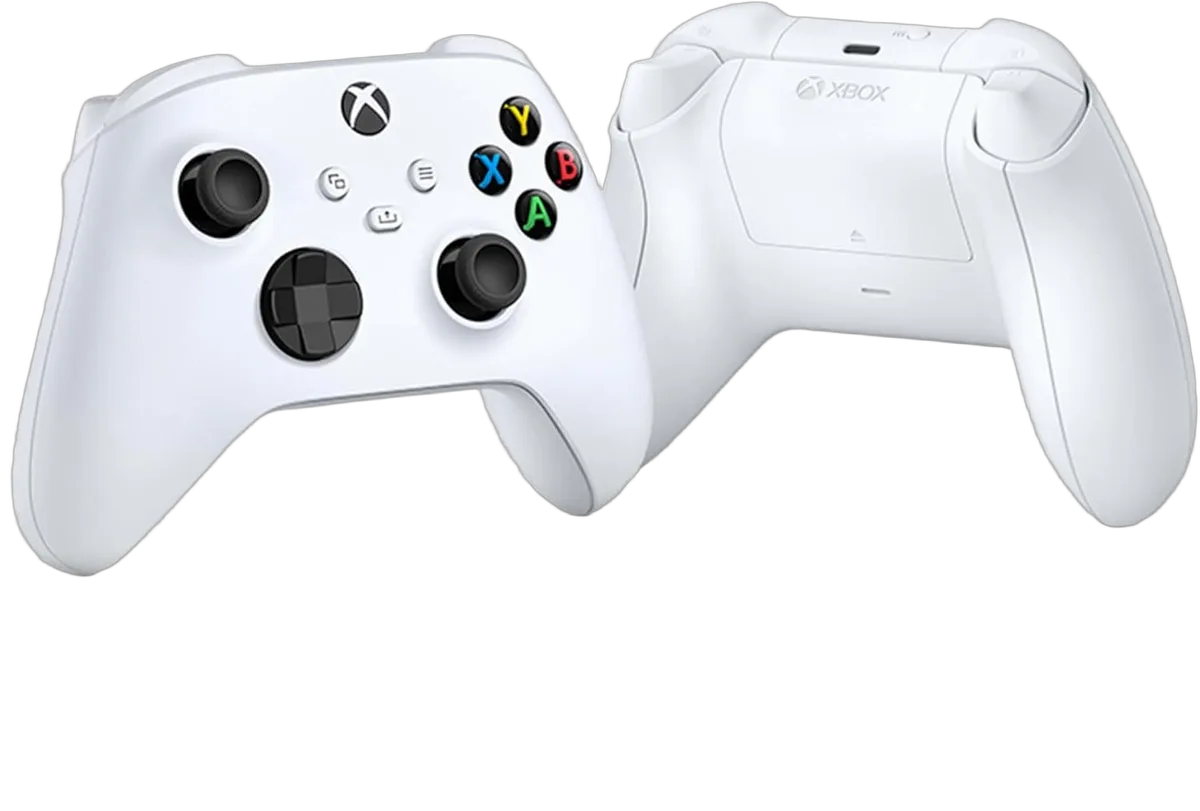 Microsoft Manette Xbox - Robot White - Sans fil — vue 4