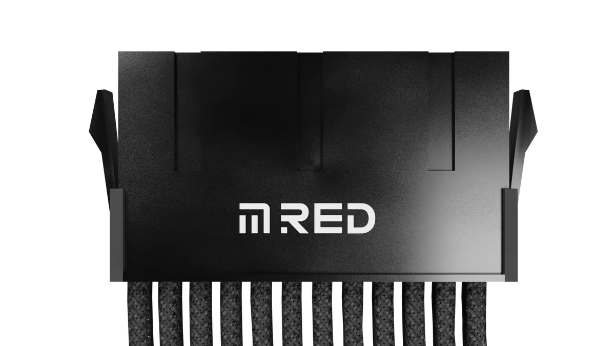 M.RED Kit ext. 7 Câbles tressés Ultimate - Noir — vue 1