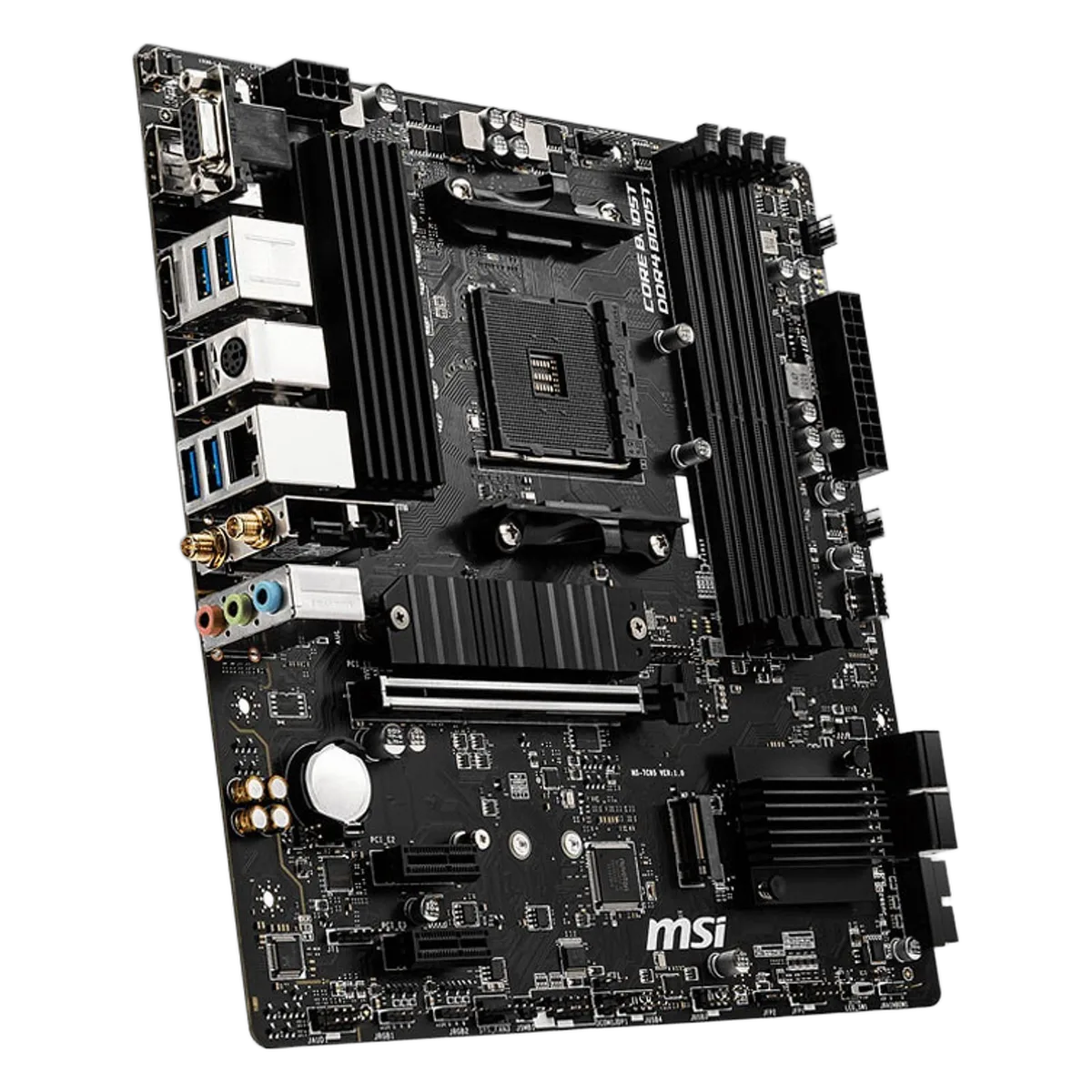 MSI B550M PRO-VDH WIFI — vue 3