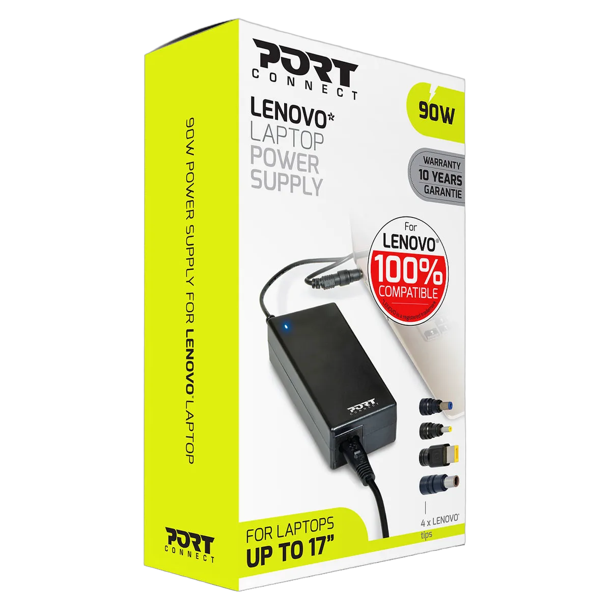 Port Chargeur secteur 90W LENOVO - 4 embouts — vue 2