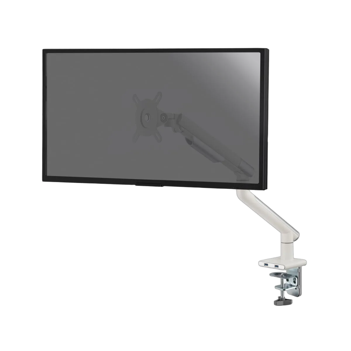 Kimex International Support de bureau Full Motion écran 17"- 32" Blanc VESA Max 100x100 Charge Max 9Kg — vue 1