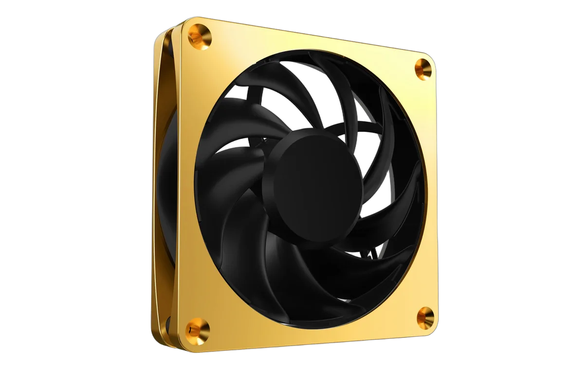 Alphacool Apex Stealth Metal 120mm - 2000rpm GOLD — vue 7