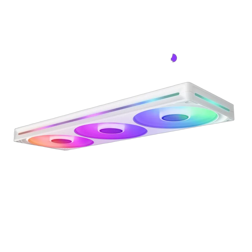 NZXT F420RGB Core Fan (Single Frame) - Blanc — vue 10