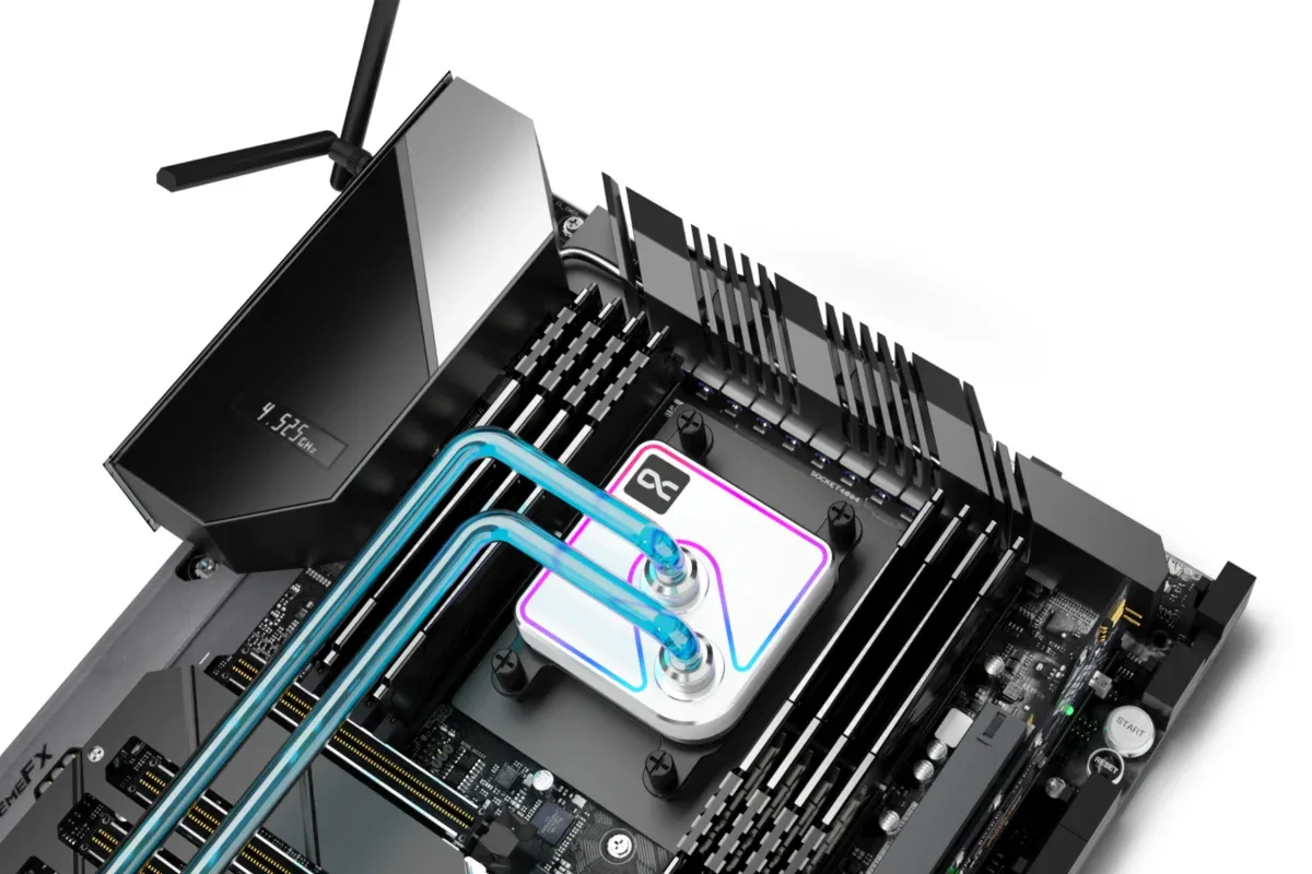 Alphacool Core 1 Aurora White ARGB — vue 7