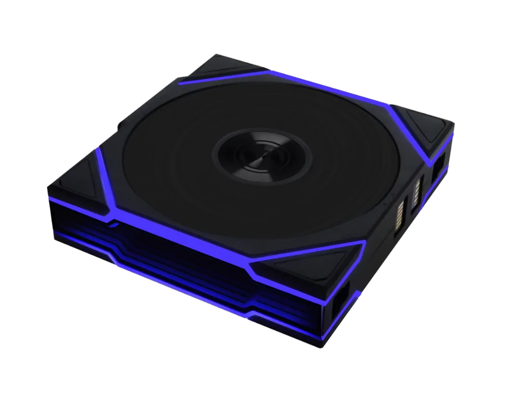 Lian-Li UNI FAN TL Sans fil LCD ARGB PWM + Contrôleur - Pack 3x120mm - Noir-Seconde Vie — vue 4