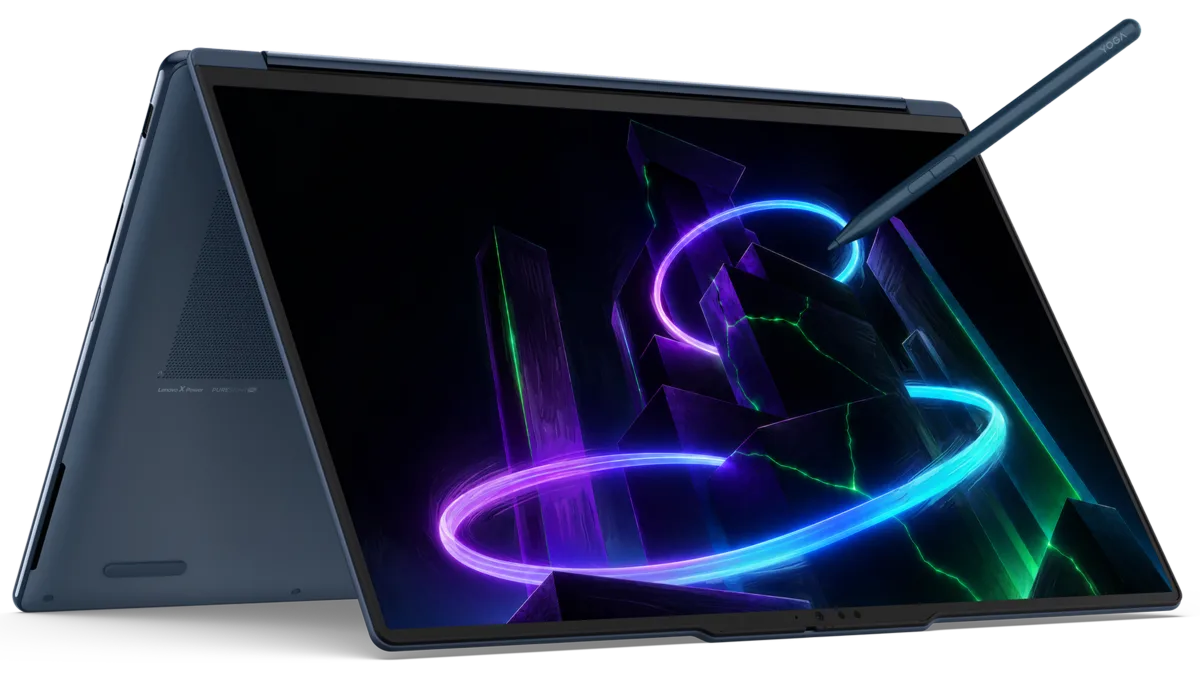 Lenovo Yoga 9 2-in-1 16N1X11 - 16" 2.8K OLED 120Hz RTX Spark N1X PRO 650 32Go 1To W11 — vue 2