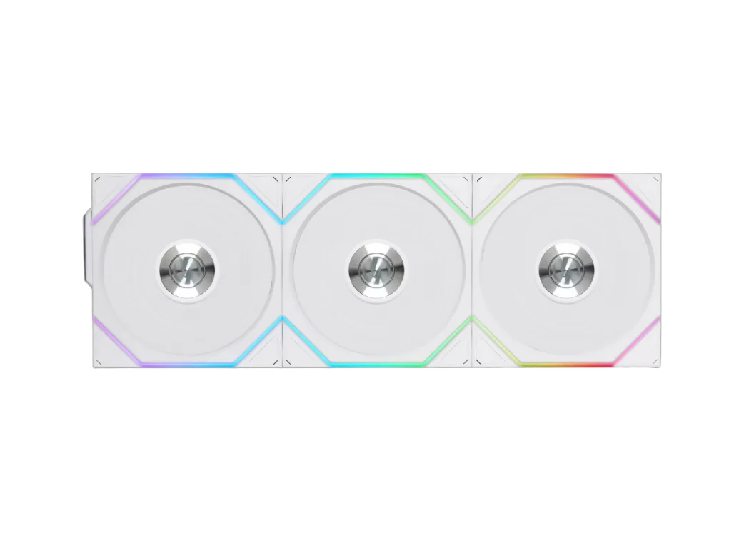 Lian-Li UNI FAN TL Sans fil ARGB PWM - Pack 3x120mm - Blanc — vue 2