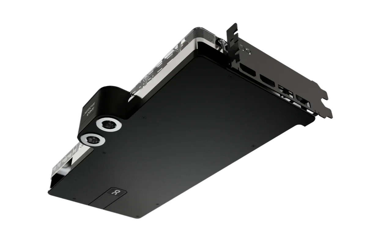 Alphacool Core RX 9070 XT Taichi avec Backplate — vue 2