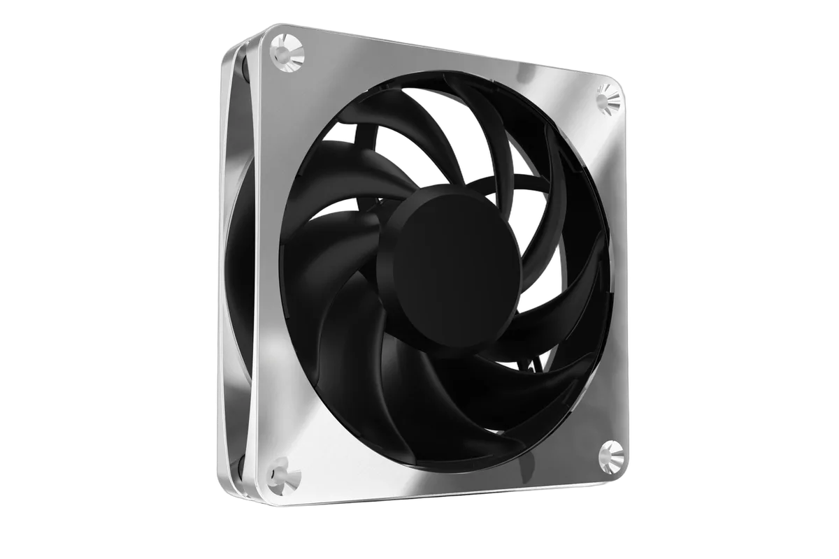 Alphacool Apex Stealth Metal 120mm - 3000rpm Chrome — vue 7