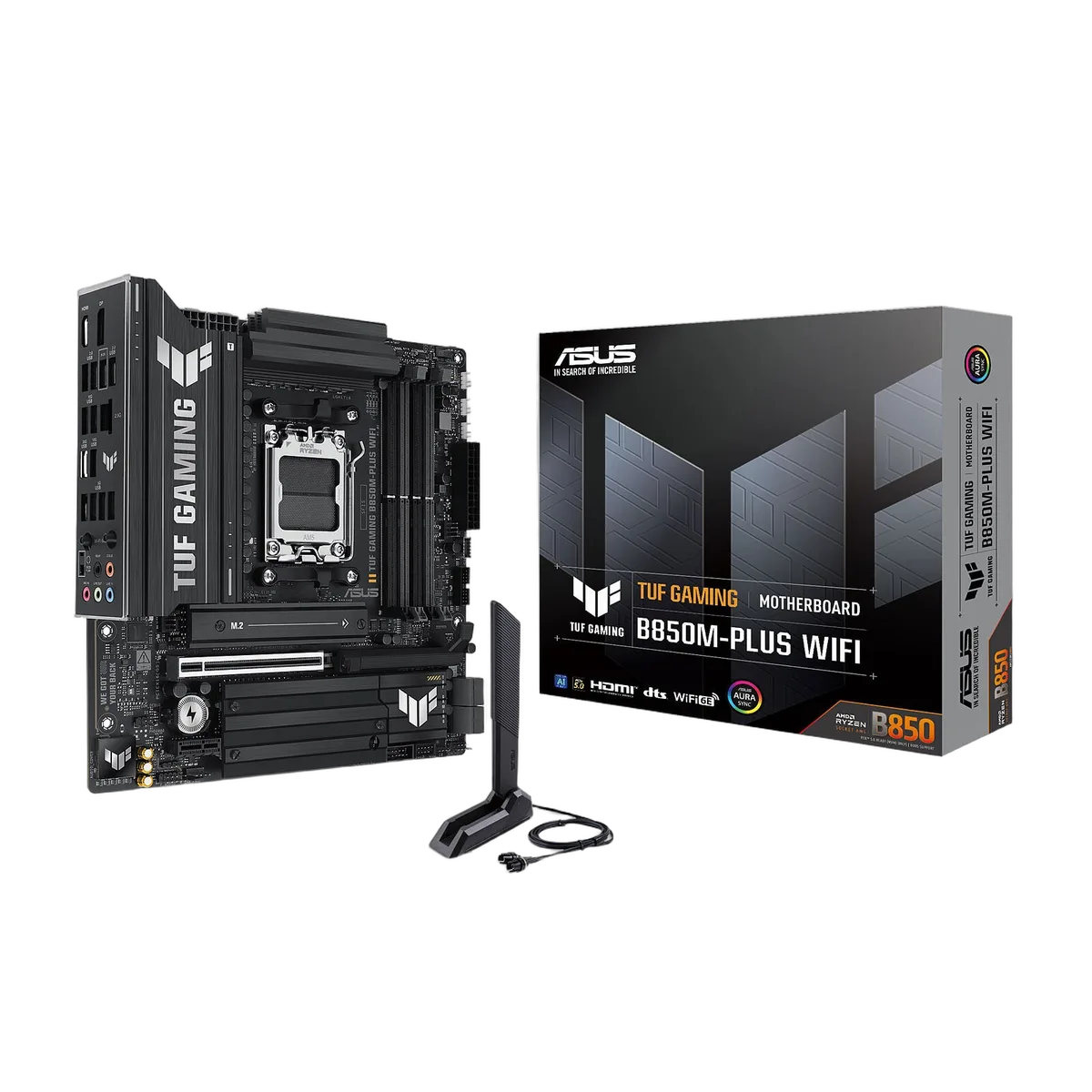 Asus TUF GAMING B850M-PLUS WIFI — vue 1