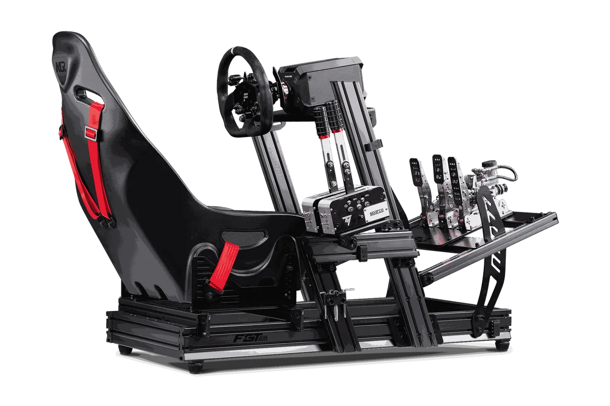 Next Level Racing F-GT Elite Aluminium - Châssis Seul - Wheel Plate Edition — vue 5